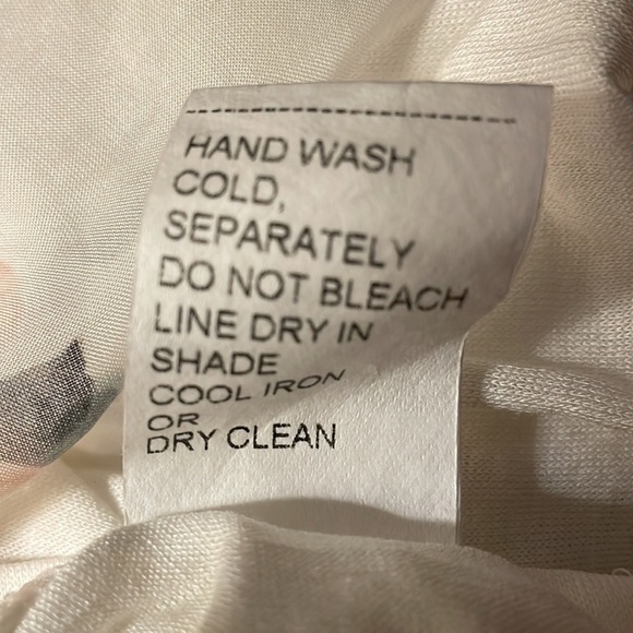 VIOLA Borghi Silk Blend Florsl Blouse Made in Italy - Picture 9 of 9